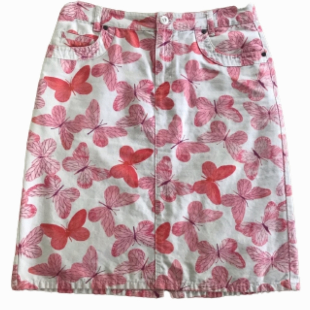 Butterfly Skirt Liz Claiborne